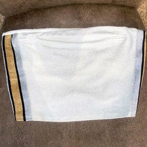 Pink Glitter Tube Top